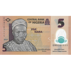(422) Nigeria P38k - 5 Naira Year 2920